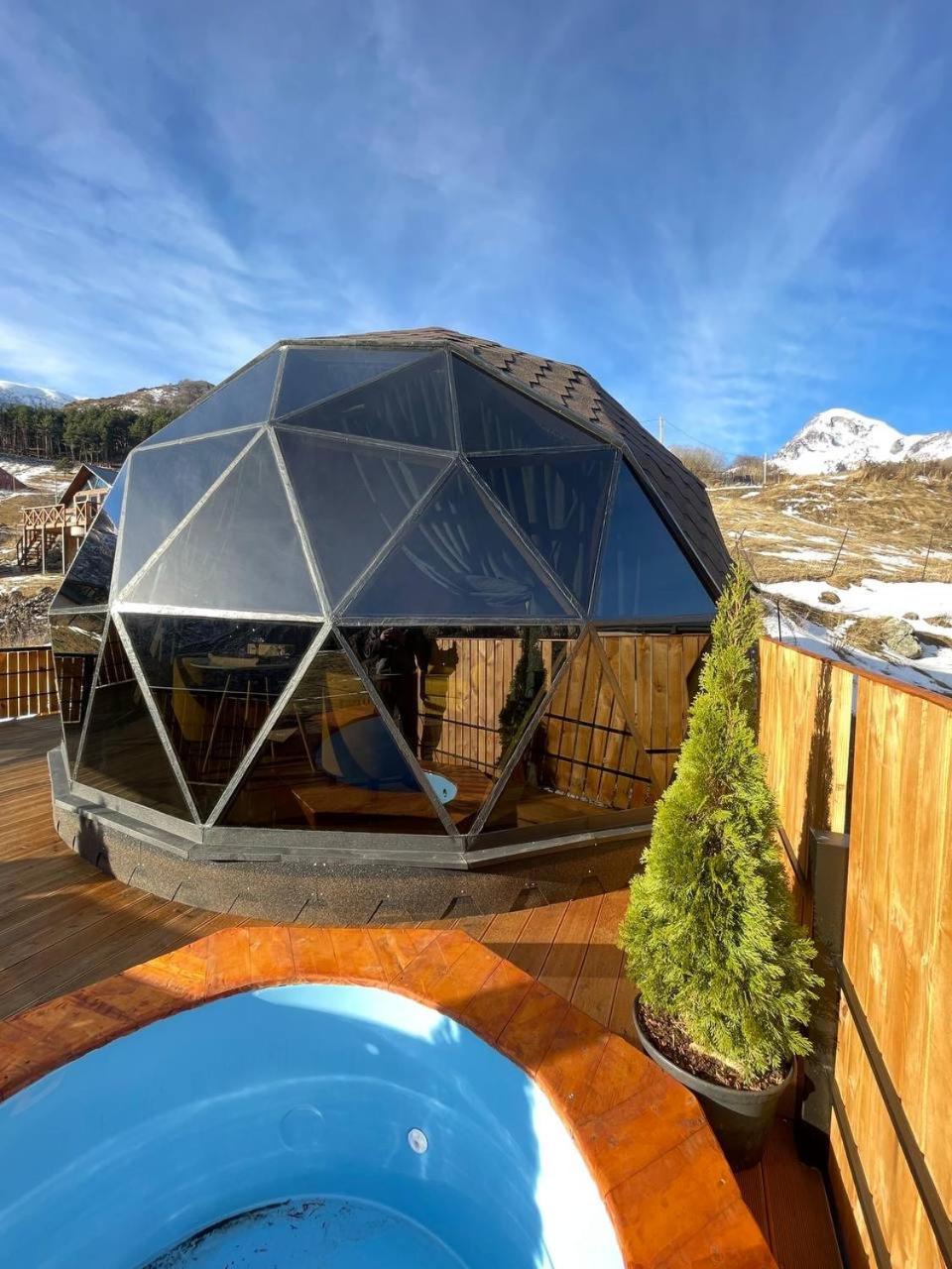 Gabua Glamping Vila Kazbegi Exterior foto